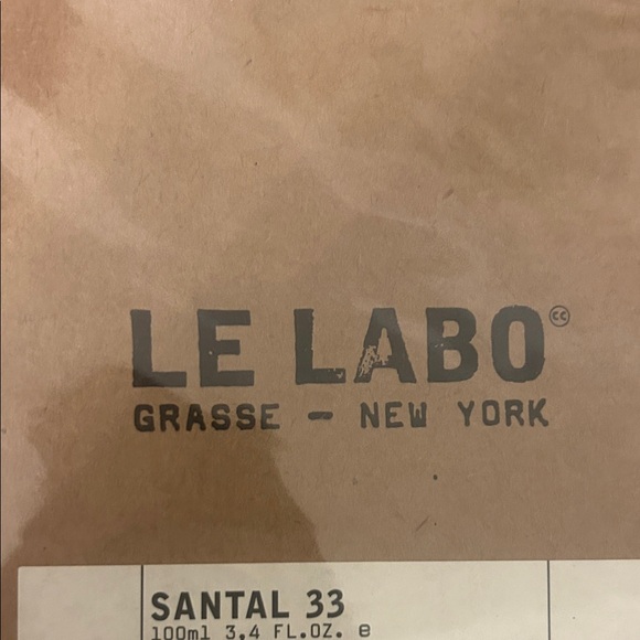 NWT Le Labo Santal 33 Fragrance Box 3.4 FL 100 ML - Picture 4 of 7